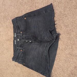 Old Navy Sky Hi A Line Denim Shorts Sz 4